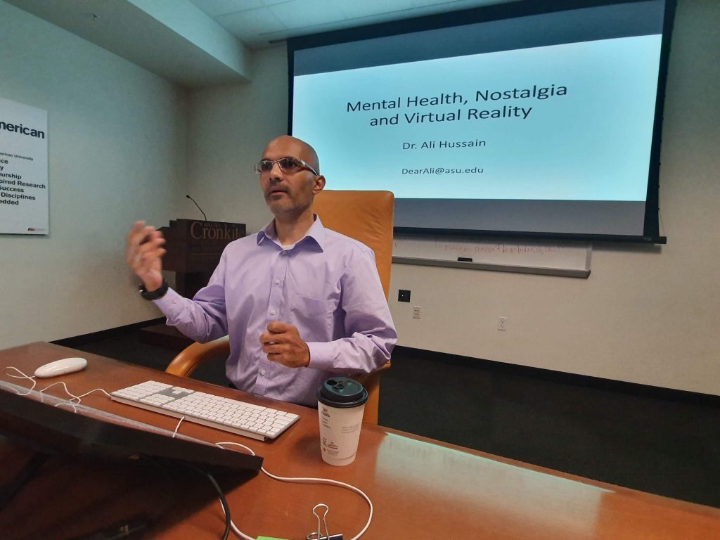 Dr. Ali Hussain studies use of social media to improve mental health