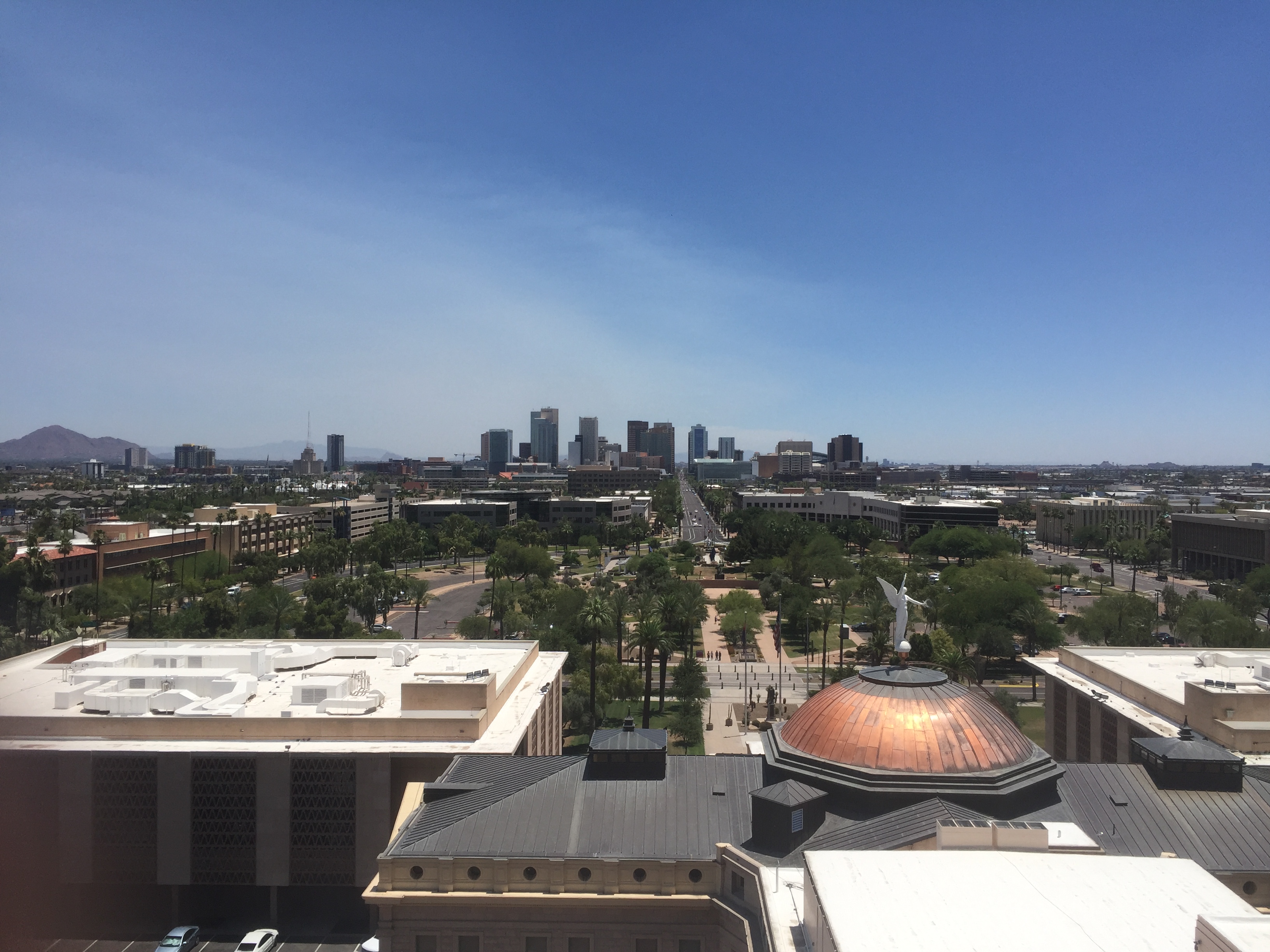 View of Phoenix from City Hall