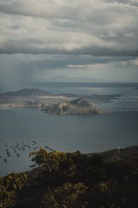 The deceptively small yet powerful Taal Vulcano in Tagaytay, Philippines