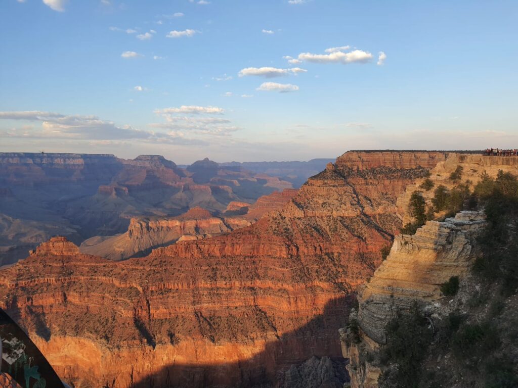 Golden light on the Grand Canyon