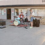 A band plays on a patio in Phoenix