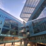 The angled windows of ASU's College of Global Futures