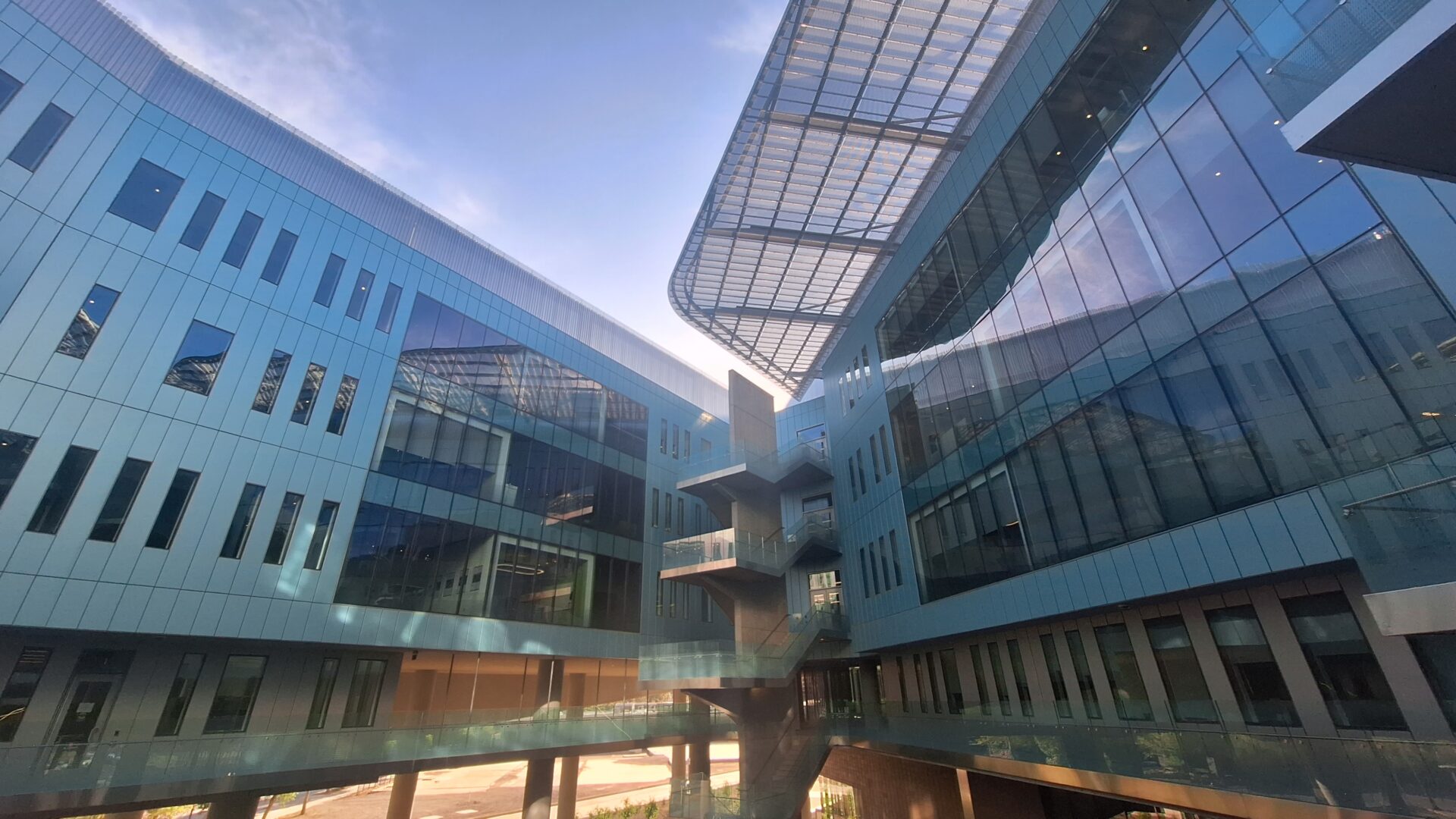 The angled windows of ASU's College of Global Futures