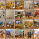 A collage of international musical instrument displays