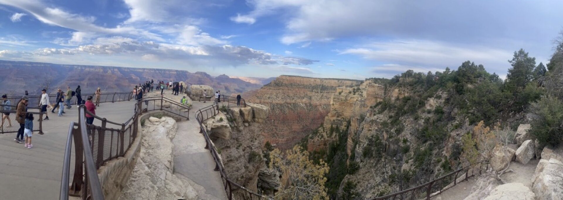 The Grand Canyon at Mather Point