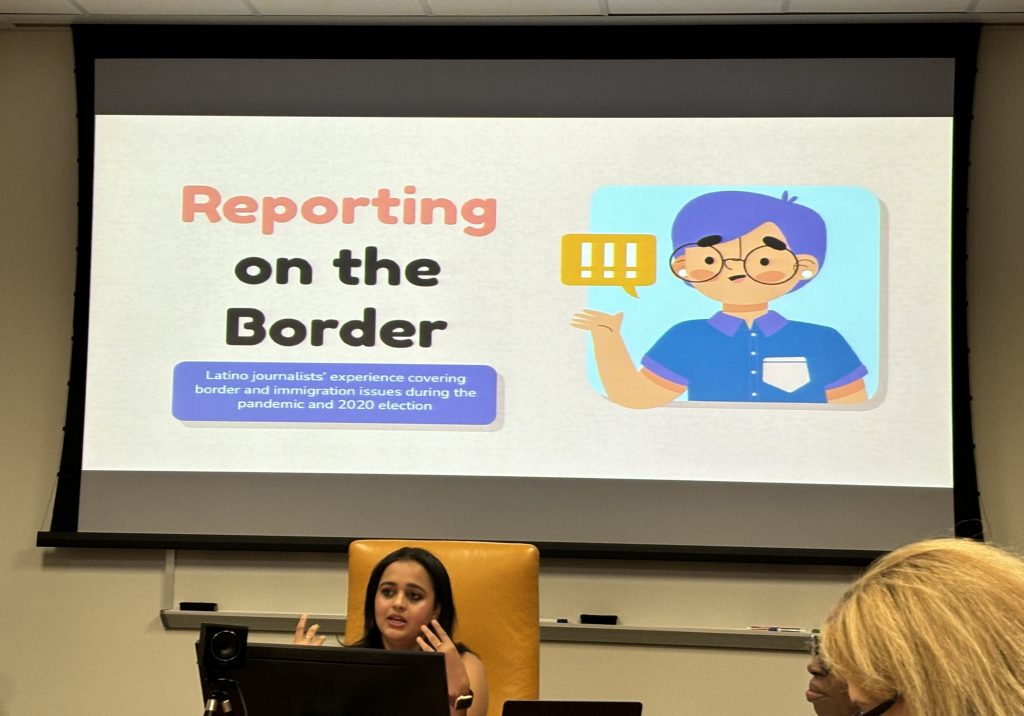 The Cronkite School's latest PhD alumna delivered her first presentation with the official title of Dr.